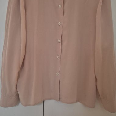Pink Silk Blouse