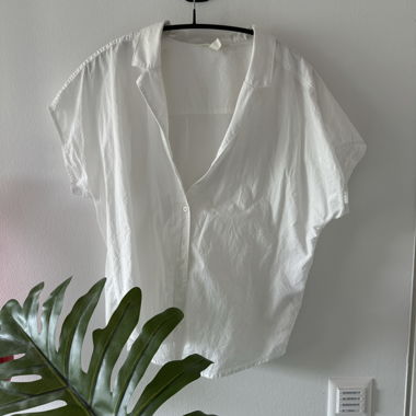White H&M blouse