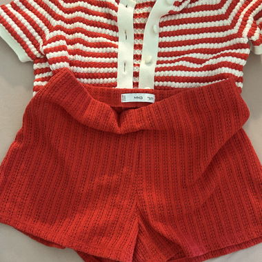 Gestreiftes MNG-Strickset