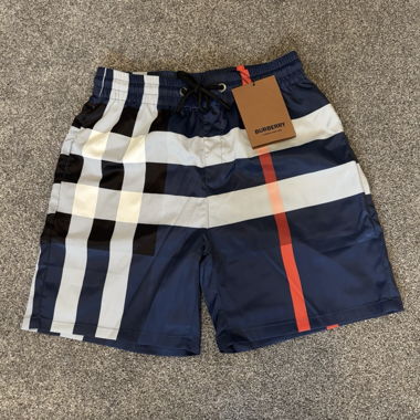Burberry Shorts Blue / Black