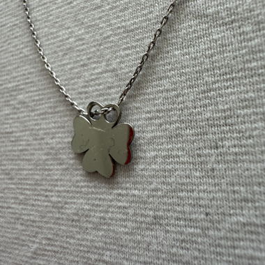 Collier porte-bonheur en argent