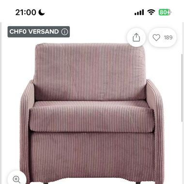 Fauteuil-lit