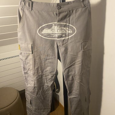 Pantaloni cargo Corteiz grigio taglia L