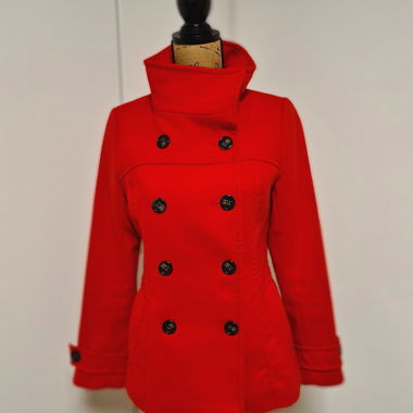 Giacca INVERNALE ROSSA TG.36 / S di H&M