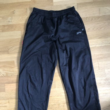 slatzenger trainerhose schwarz