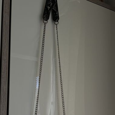 Schwarze Leo Tasche 