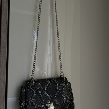 Schwarze Leo Tasche 