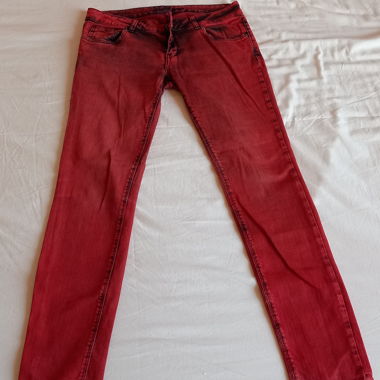 Jeans Fishbone arancioni vintage