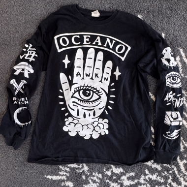 T-shirt manches longues OCEANO noir