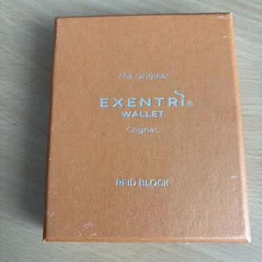 Exentri RFID Wallet Cognac