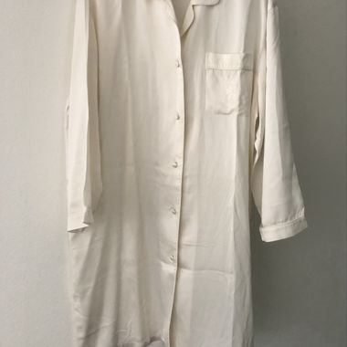 Emanuel Crème Silk Shirt Pyjamas
