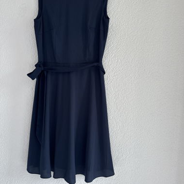 Esprit Dark Blue Dress with Waist Belt