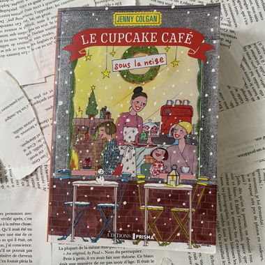 Il cupcake caffè sotto la neve