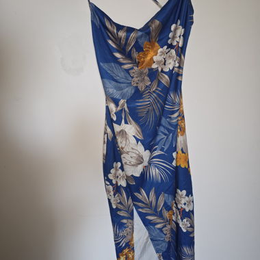 Blue Floral Dress