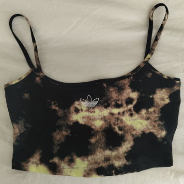 Adidas Crop Top with Spaghetti Straps