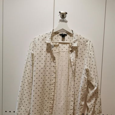 Bluse mit Diamantenmuster