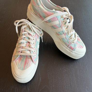 adidas pink grüne Sneakers
