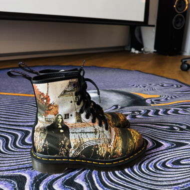 Dr. Martens 1460 Black Sabbath schwarze Boots