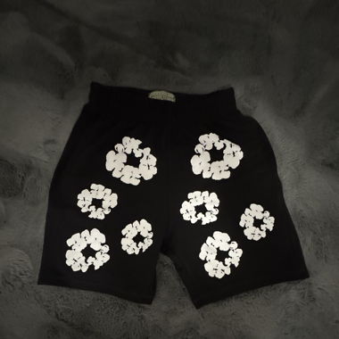 DENIM TEARS SHORT NERO TAGLIA: S