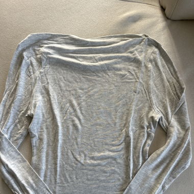 Longsleeve Top Grau Eng