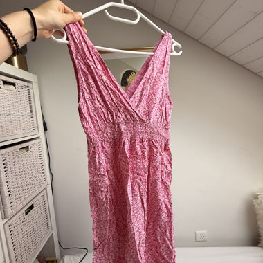 Robe fleurie rose