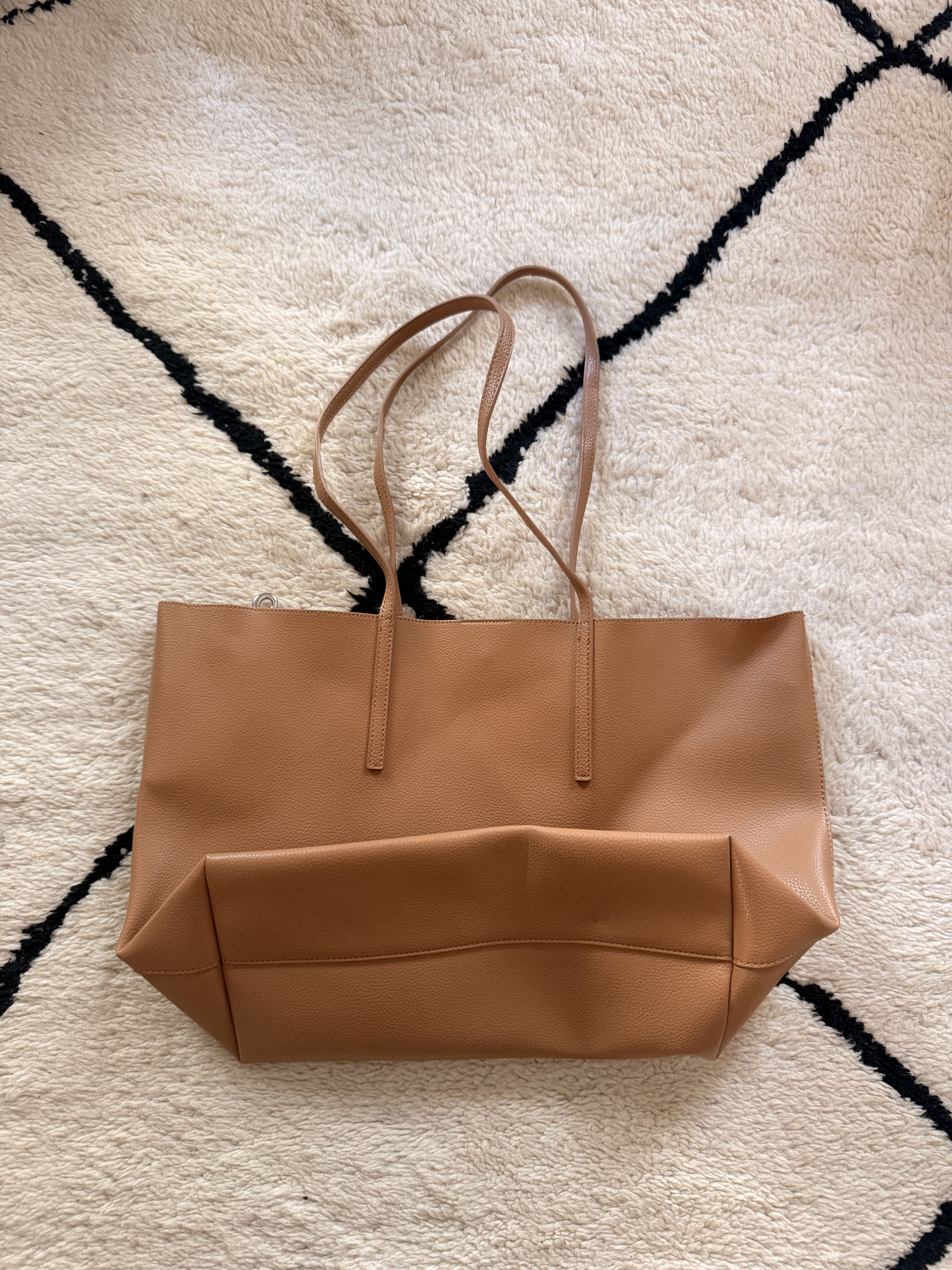 Sac fourre-tout camel