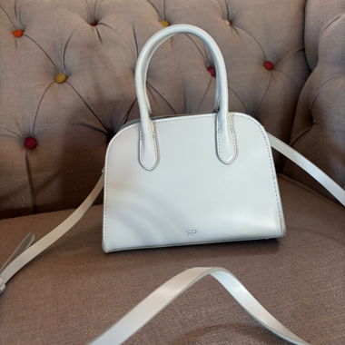Hellblaues Handtasche