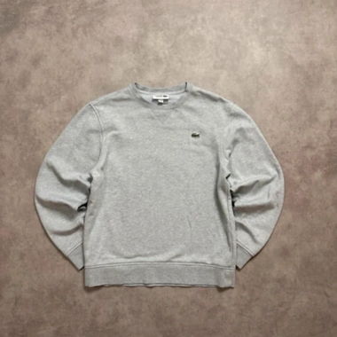 Graues Lacoste Sweatshirt