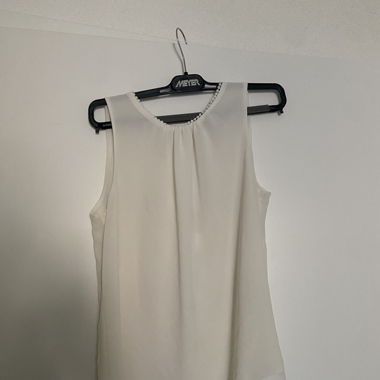 weisse Schnürbluse