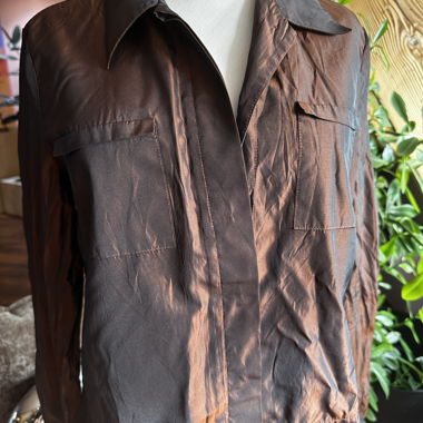 Braune leichte Bluse