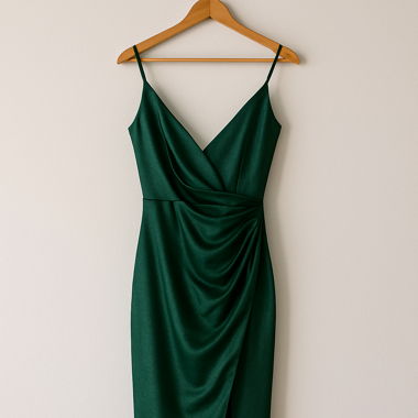 Stunning dress with a leg slit