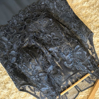 Navy Lace Dress