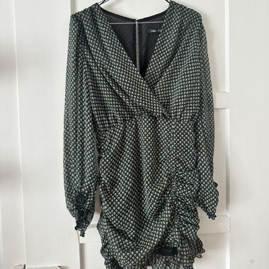 Robe portefeuille à motif floral