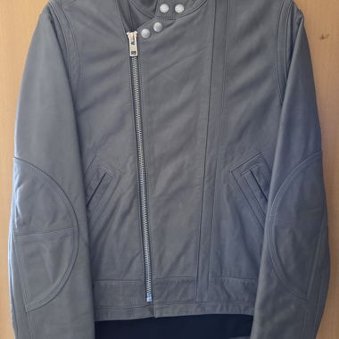 Zadig & Voltaire lamb leather jacket