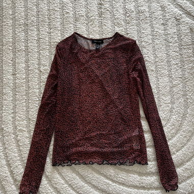 See-through Oberteil