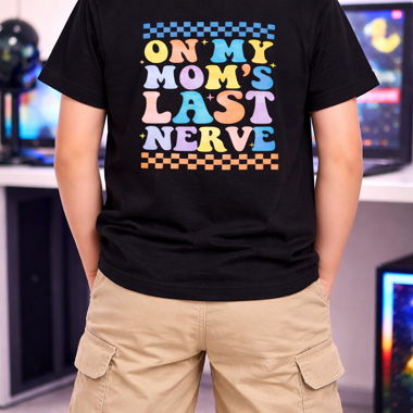 Kinder T-Shirt schwarz mit Grafik