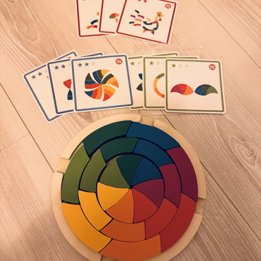 Denkspiel aus Holz