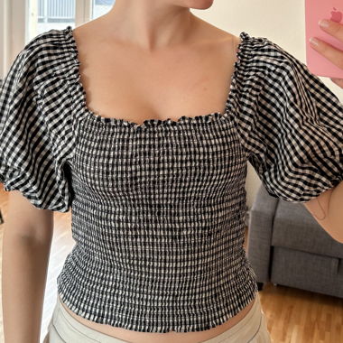 H&M Crinkle-Top