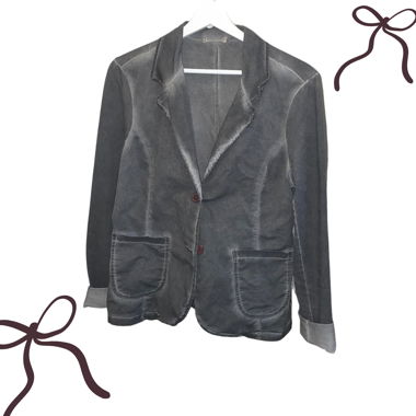 washed-out blazer