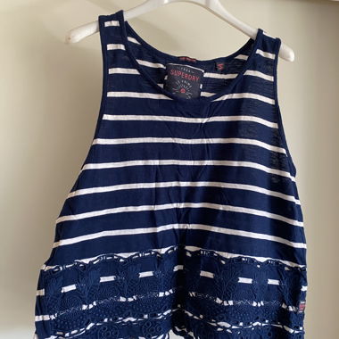 Débardeur à rayures Superdry taille M