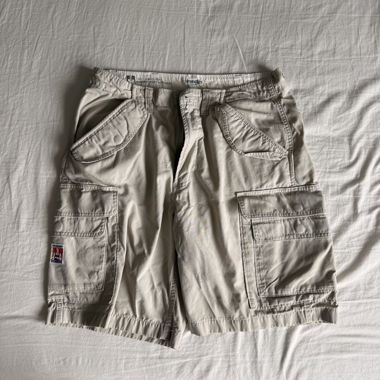 Beige cargo shorts Wrangler 