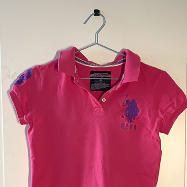 USPA- U.S. Polo Assn. Hemd pink Grösse M