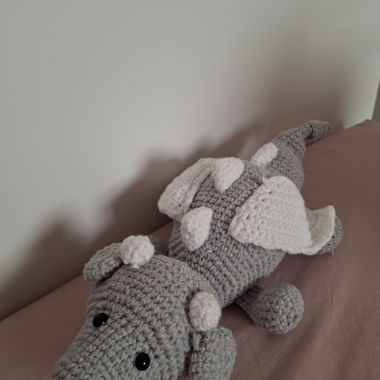 gehäkelter Drachen 
