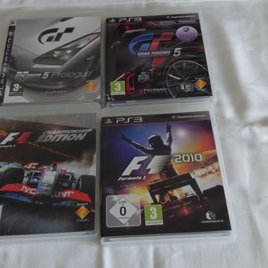 PS3 Racing Game Bundle: GT & F1