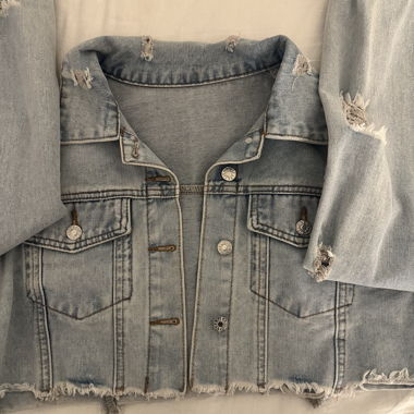 Giacca di jeans corta