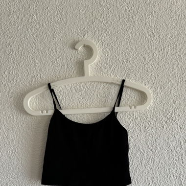 schwarzes croptop◾️⚫️◼️▪️⬛️🖤