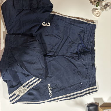 Pantaloni della tuta Adidas blu navy