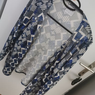 Gemusterter leichter Cardigan