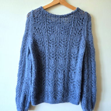 MAGLIONE SEZANE, BLU, TAGLIA S, OTTIME CONDIZIONI