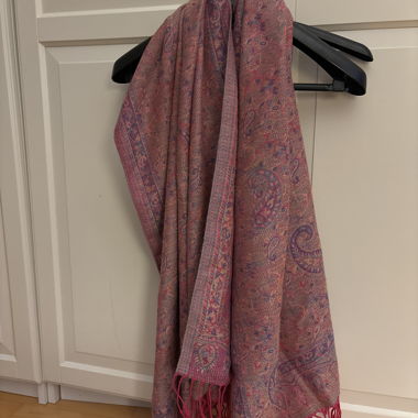 Pink scarf